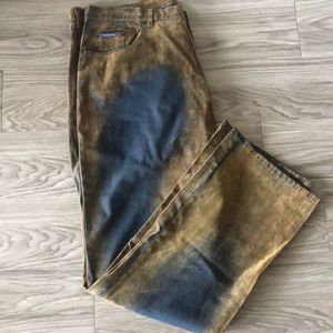 Blue and brown Indulgence jeans